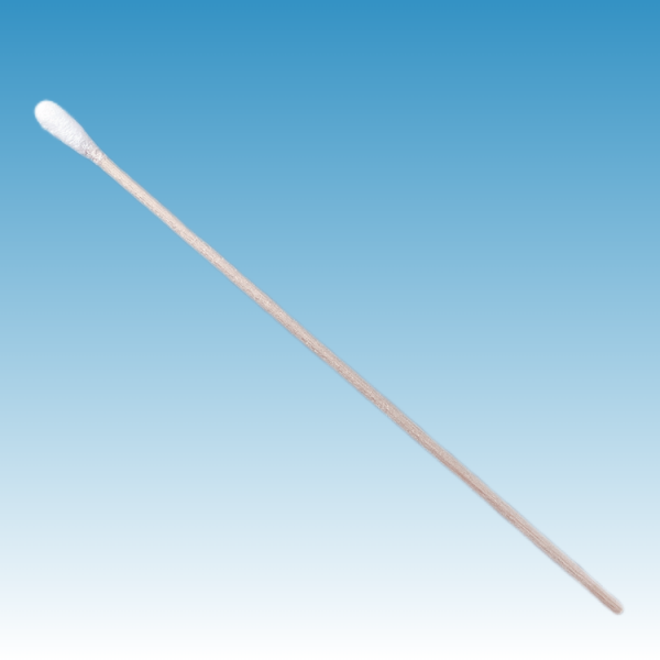 YGR®6-inch Wooden Oropharyngeal Cervical Swab w/Cotton Tip - Image 2